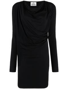 Vivienne Westwood платье мини с драпировкой