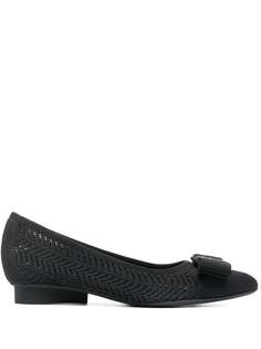 Salvatore Ferragamo балетки с бантом