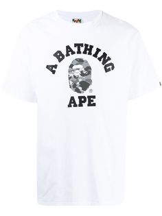 A BATHING APE® футболка с короткими рукавами и логотипом