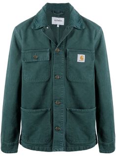 Carhartt WIP джинсовая куртка с нашивкой-логотипом