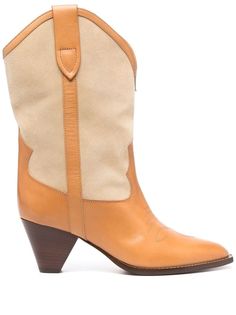 Isabel Marant сапоги в двух тонах