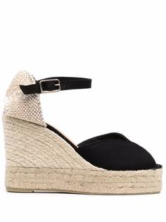 CASTAÑER эспадрильи Bianca на танкетке