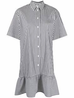PS Paul Smith полосатое платье-рубашка с короткими рукавами