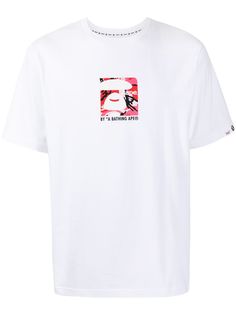 AAPE BY *A BATHING APE® футболка с графичным принтом