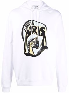 LANVIN худи с графичным принтом