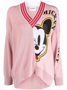Iceberg джемпер Mickey Mouse вязки интарсия