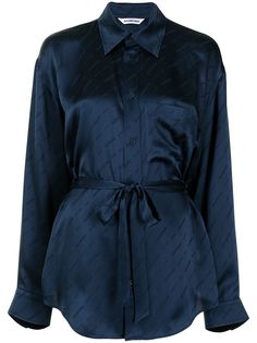 Balenciaga рубашка с логотипом
