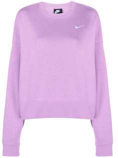 Nike укороченная толстовка с вышивкой Swoosh