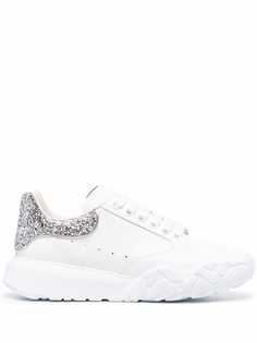 Alexander McQueen кроссовки Court с блестками