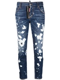 Dsquared2 джинсы из вареного денима