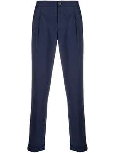 Pt01 брюки прямого кроя с подворотами