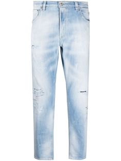 Dondup джинсы с эффектом потертости