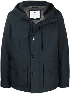 Woolrich куртка с капюшоном и карманами