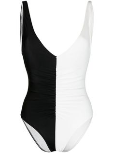 Solid & Striped купальник в стиле колор-блок