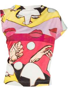 Vivienne Westwood футболка с абстрактным узором