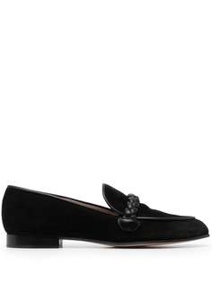 Gianvito Rossi лоферы с плетением