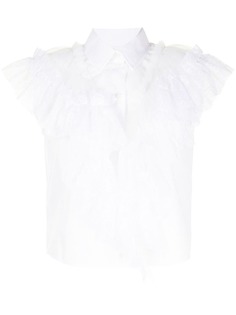 Viktor & Rolf рубашка с оборками