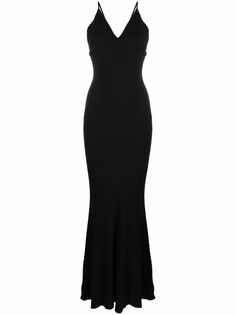 Alexandre Vauthier платье с открытой спиной