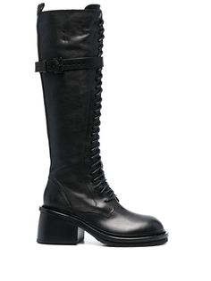 Ann Demeulemeester сапоги на шнуровке