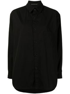 Yohji Yamamoto рубашка с воротником