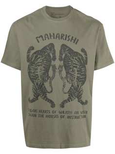 Maharishi футболка с логотипом