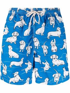 Mc2 Saint Barth плавки-шорты Happy Dog
