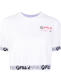 Fila укороченная футболка Wendy с логотипом