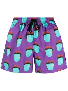 Nos Beachwear плавки-шорты с принтом