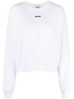 MSGM толстовка с длинными рукавами и логотипом