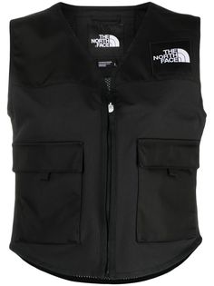 The North Face жилет с V-образным вырезом и сетчатыми вставками