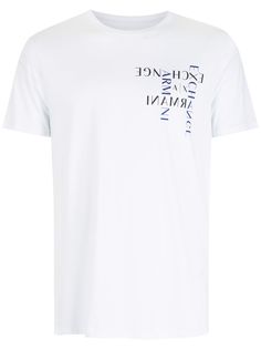 Armani Exchange футболка с логотипом