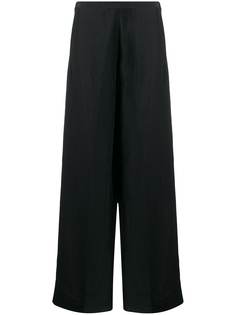 Jil Sander брюки палаццо с завышенной талией