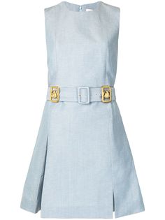 LANVIN платье мини с поясом