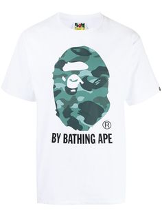 A BATHING APE® футболка с короткими рукавами и логотипом