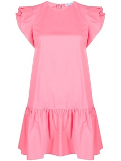 RED Valentino платье мини с оборками