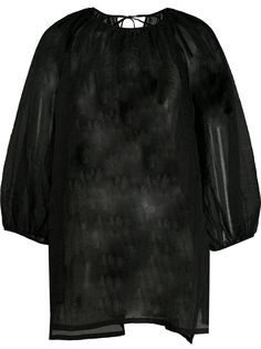 Uma Wang полупрозрачная блузка