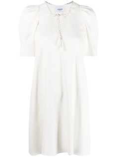 Dondup платье мини с пышными рукавами