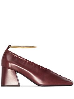 Jil Sander туфли с браслетом