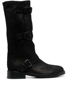 Ann Demeulemeester сапоги с пряжками
