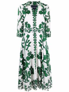 Samantha Sung платье-рубашка Aster с геометричным принтом