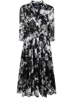 Samantha Sung платье миди Aster с принтом