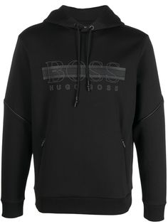 Boss Hugo Boss худи с кулиской и логотипом