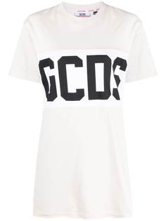 Gcds платье-футболка с логотипом