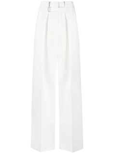Jil Sander широкие брюки с завышенной талией