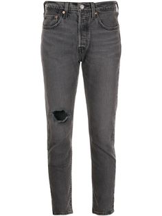 Levis джинсы скинни 501 с эффектом потертости Levis®