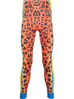 Walter Van Beirendonck тайтсы Leopard