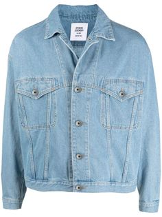 Opening Ceremony warped logo denim jacket