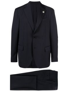 Lardini строгий костюм с однобортным пиджаком