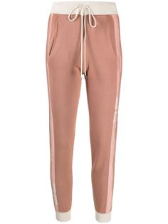 Elisabetta Franchi спортивные брюки кроя слим