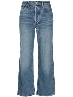 Boyish Jeans укороченные джинсы с завышенной талией